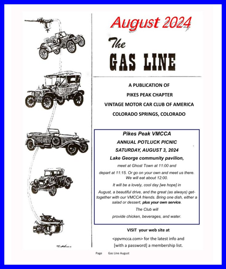 September 2024 Touring Chronicle